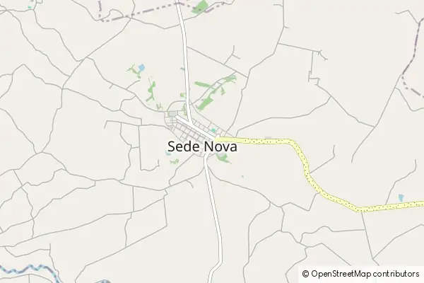 Mapa Sede Nova