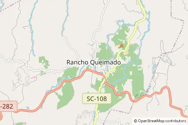 Mapa Rancho Queimado