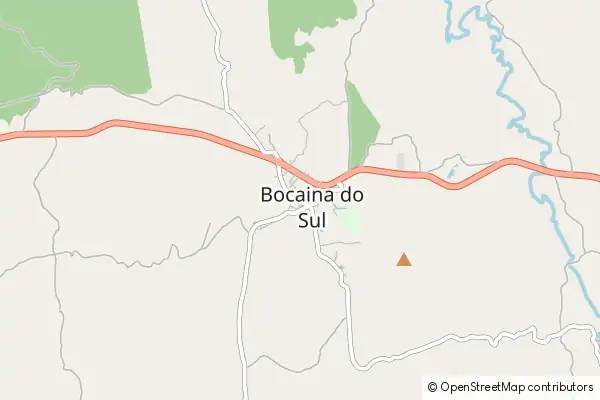 Mapa Bocaina do Sul