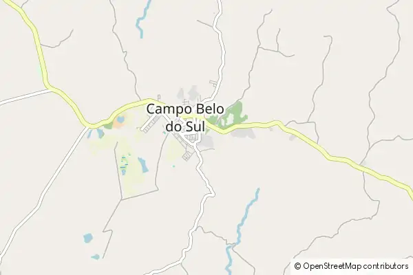 Mapa Campo Belo do Sul