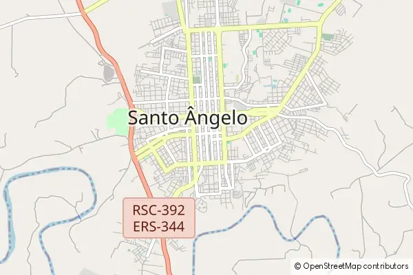 Mapa Santo Ângelo