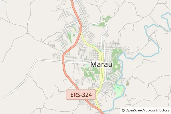 Mapa Marau