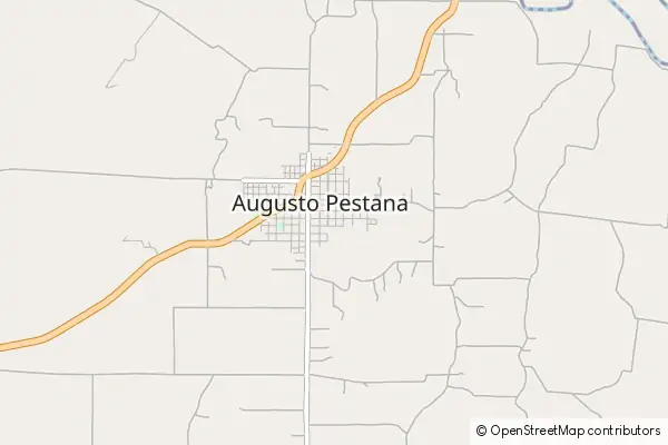 Mapa Augusto Pestana