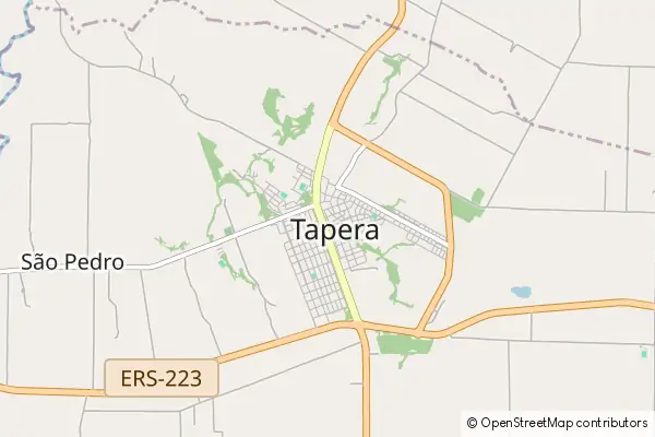 Mapa Tapera