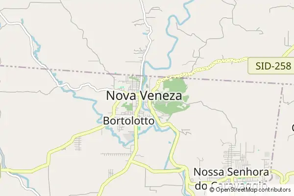 Mapa Nova Veneza