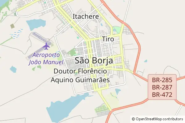 Mapa São Borja