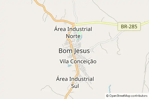 Mapa Bom Jesus