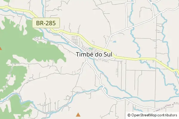 Mapa Timbé do Sul