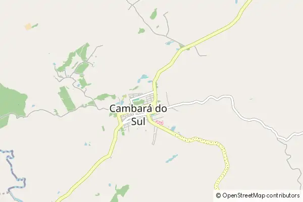 Mapa Cambará do Sul