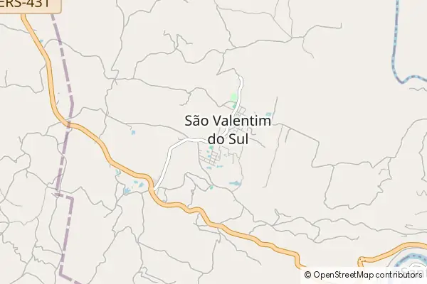 Mapa São Valentim do Sul