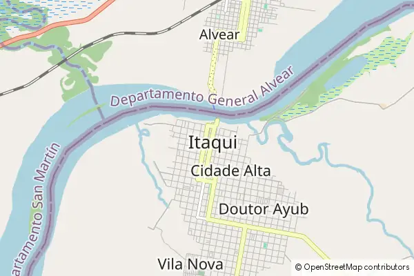 Mapa Itaqui