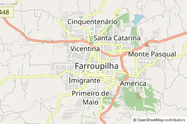 Mapa Farroupilha