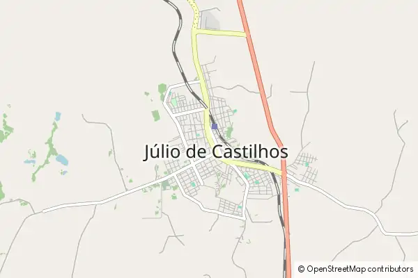 Mapa Júlio de Castilhos