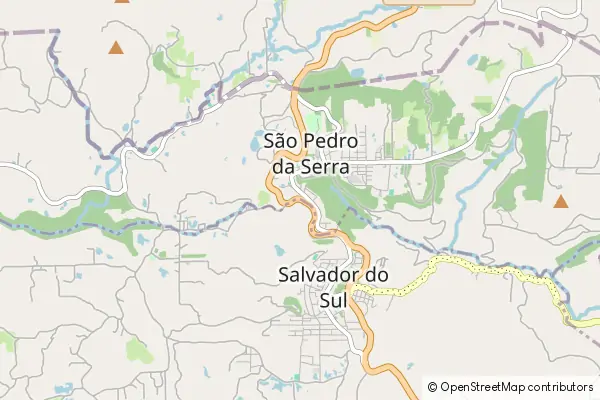 Mapa São Pedro da Serra