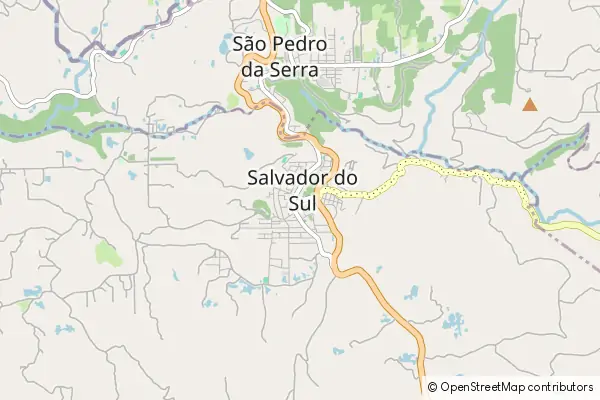 Mapa Salvador do Sul