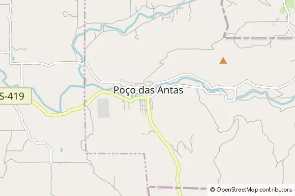 Mapa Poço das Antas