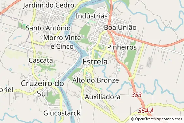 Mapa Estrela