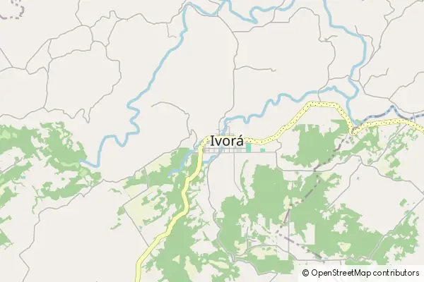 Mapa Ivorá