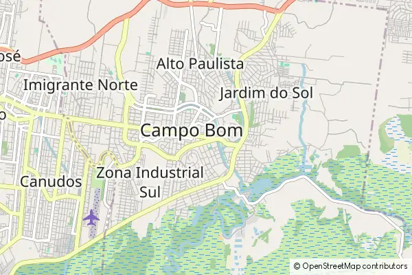 Mapa Campo Bom