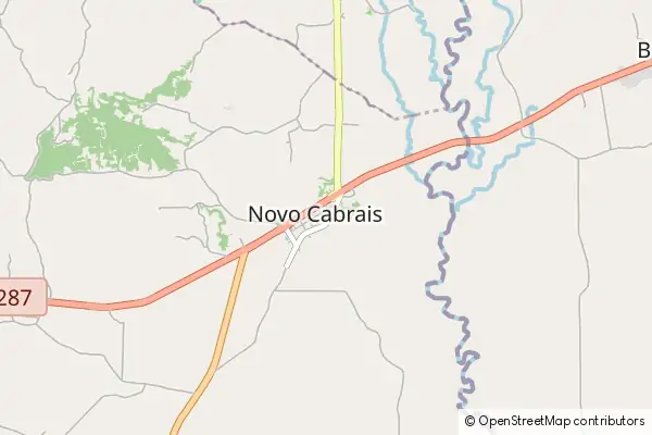 Mapa Novo Cabrais