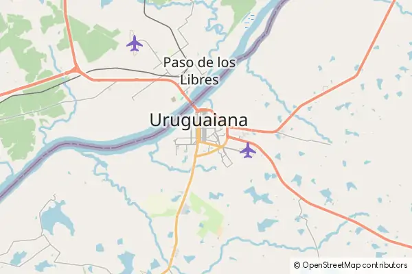 Mapa Uruguaiana