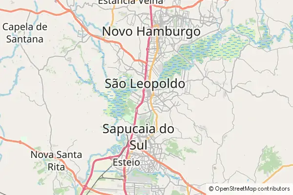 Mapa São Leopoldo