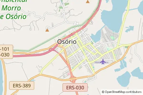 Mapa Osório