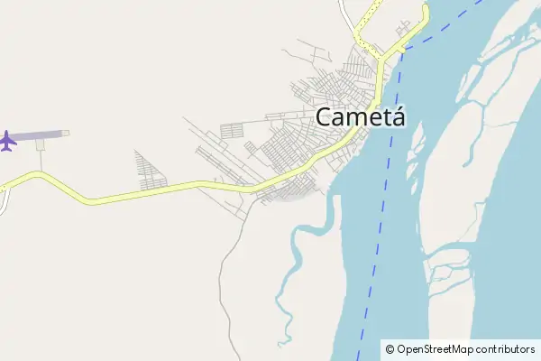 Mapa Cametá