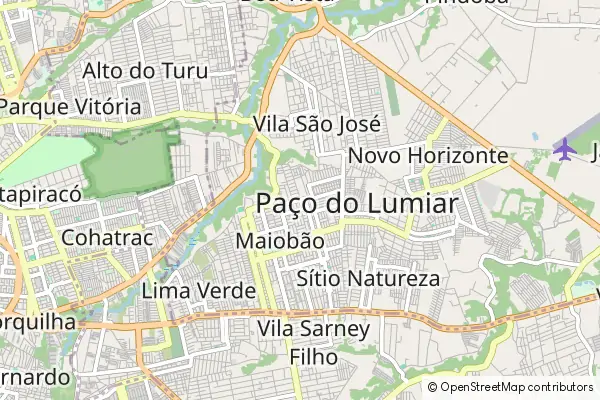 Mapa Paço do Lumiar