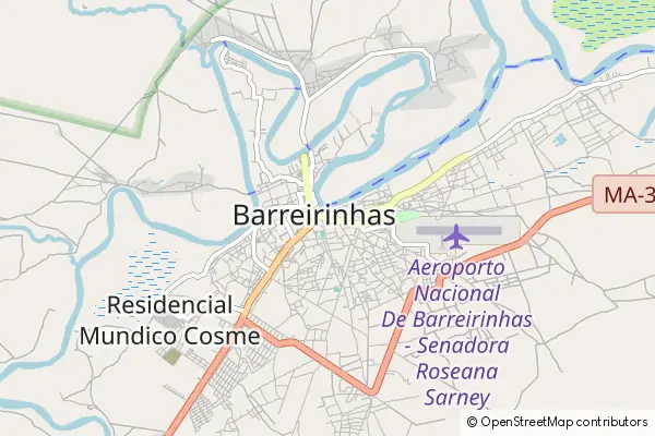 Mapa Barreirinhas