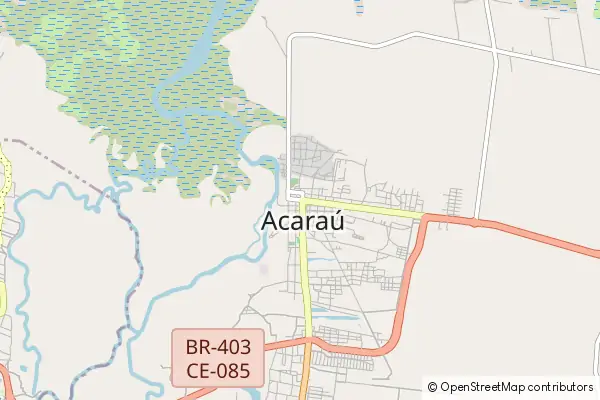 Mapa Acaraú