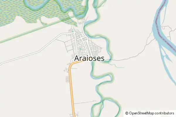 Mapa Araioses