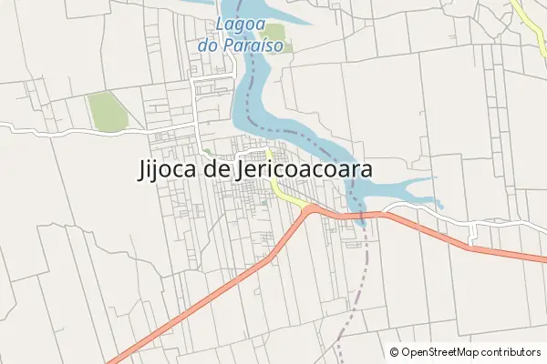 Mapa Jijoca de Jericoacoara