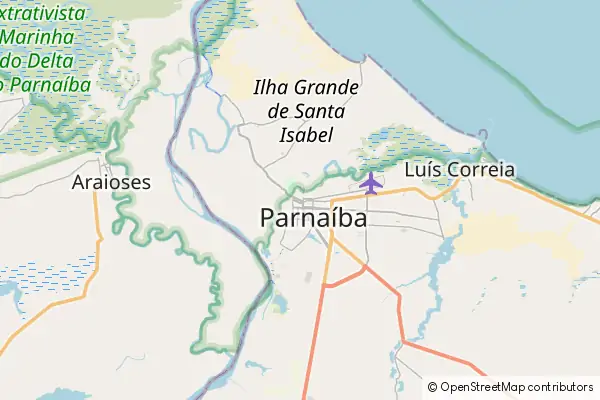 Mapa Parnaíba