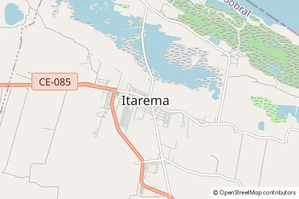 Mapa Itarema