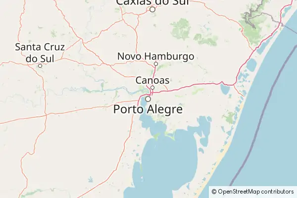 Mapa Porto Alegre