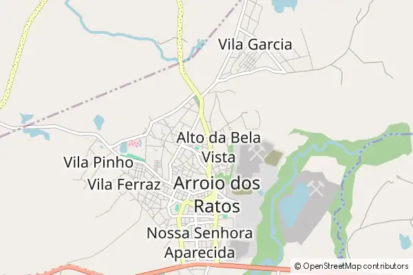 Mapa Arroio dos Ratos