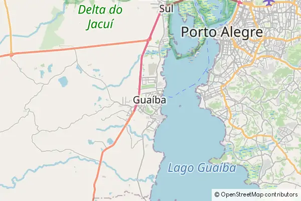 Mapa Guaíba