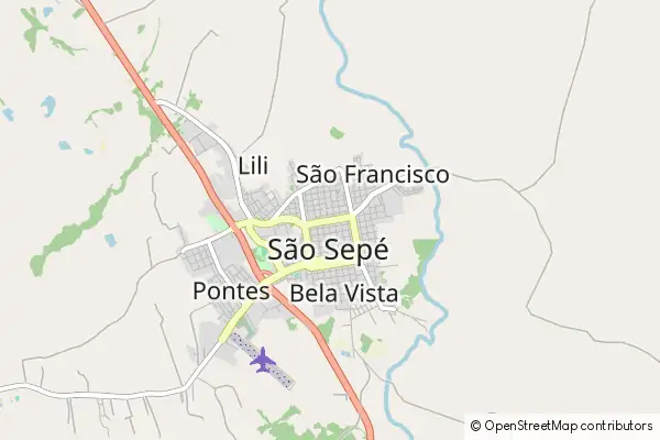 Mapa São Sepé