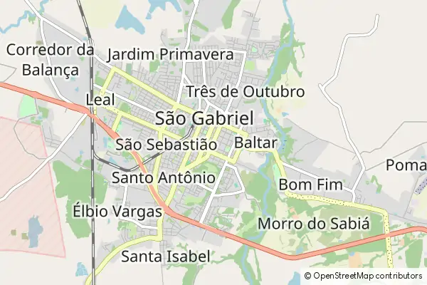 Mapa São Gabriel