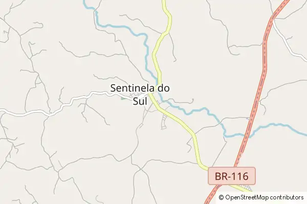 Mapa Sentinela do Sul