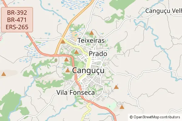 Mapa Canguçu