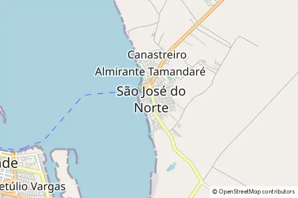 Mapa São José do Norte