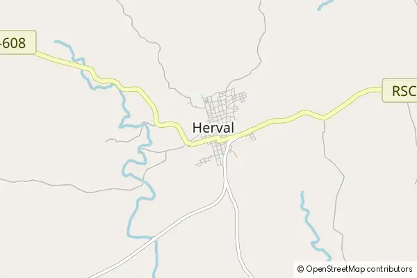 Mapa Herval