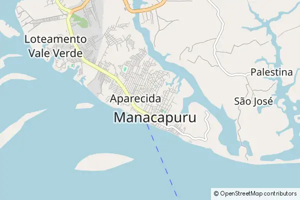 Mapa Manacapuru