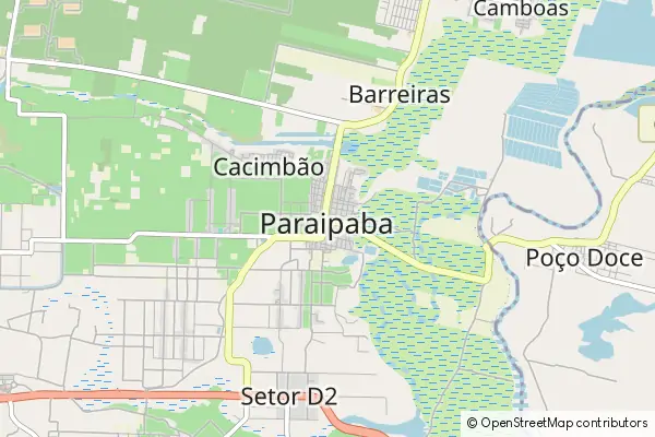 Mapa Paraipaba