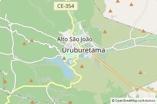 Mapa Uruburetama