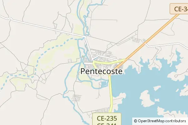 Mapa Pentecoste