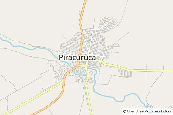 Mapa Piracuruca