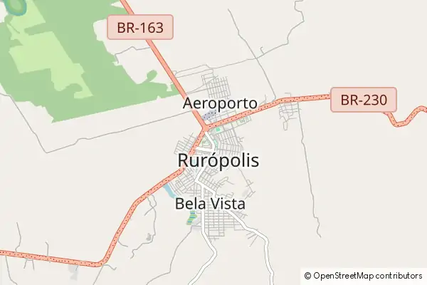 Mapa Rurópolis